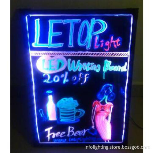 Factory direct sales for 5070size Led writing board